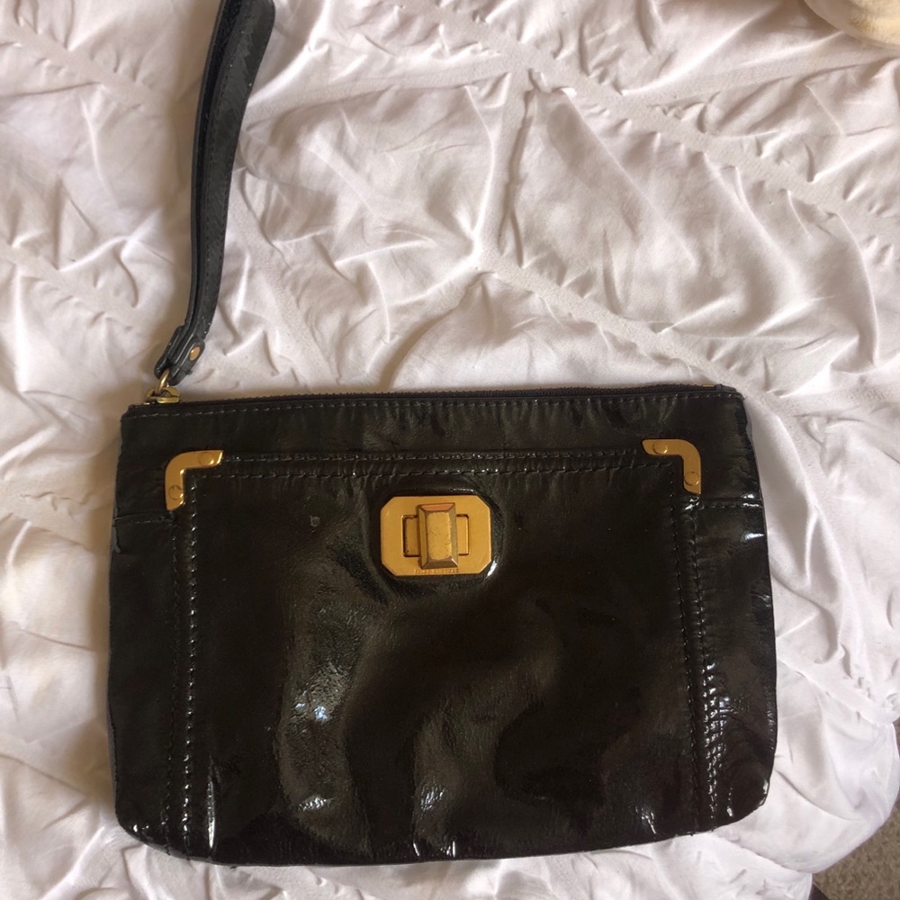 Juicy Couture Patent Leather Wristlet/Wallet